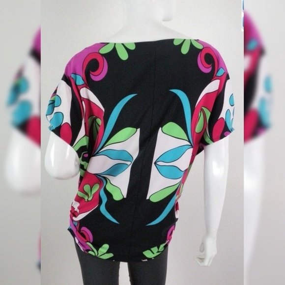 Nicole Miller Women's Loose Fit Blouse - Picture 3 of 5